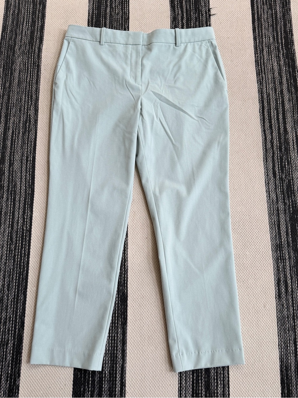 Ann Taylor Women's Light Blue Slim Chinos Ankle Pants Size‎ 10